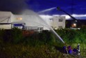 Grossbrand Halle Troisdorf Kriegsdorf Junkersring P489